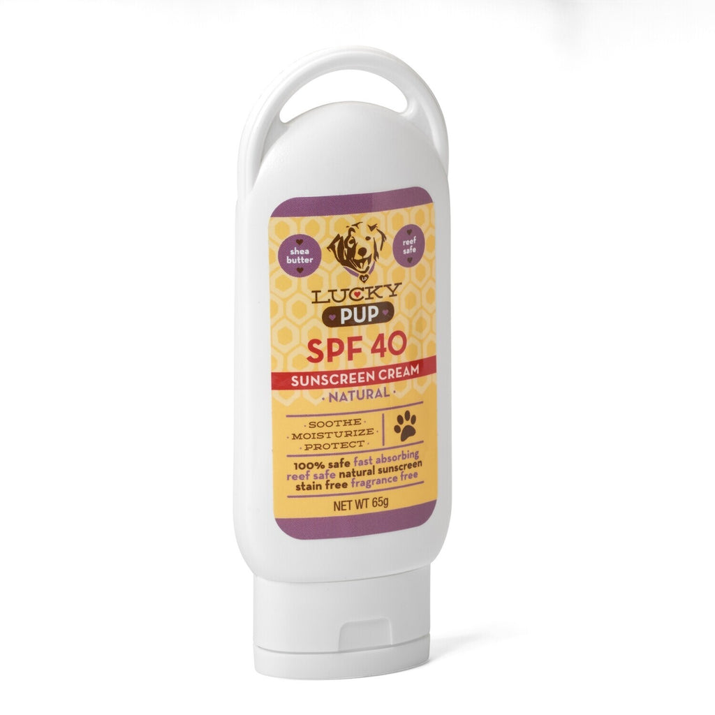 Lucky Pup SPF 40 Natural Sunscreen lotion