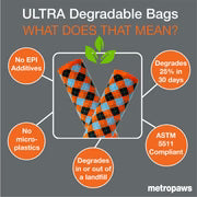Metro Paws ULTRA Degradable Poop Bags