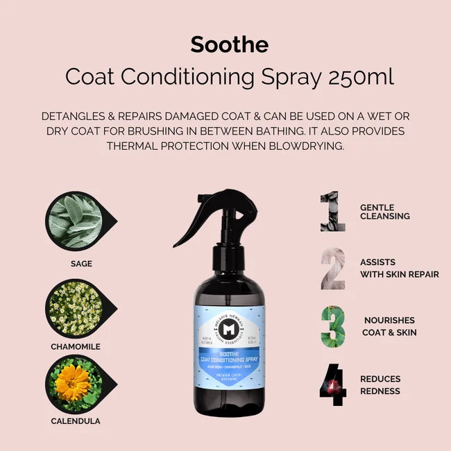 Melanie Newman Soothe Coat Conditioning Spray 250ml