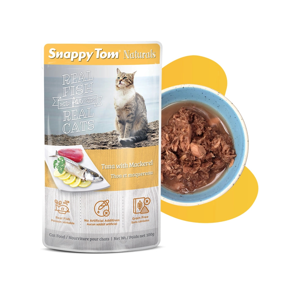 Snappy Tom Naturals® - Tuna and Mackerel 3.5oz