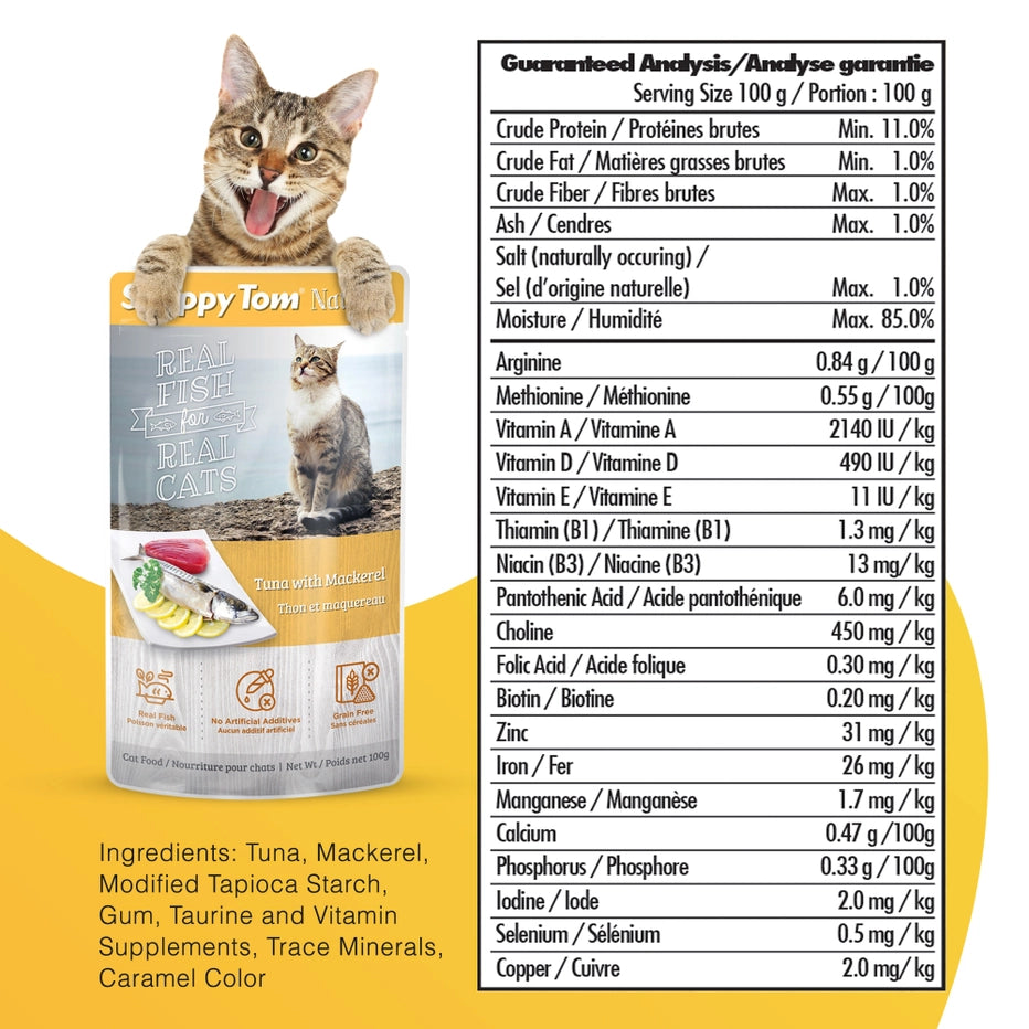 Snappy Tom Naturals® - Tuna and Mackerel 3.5oz