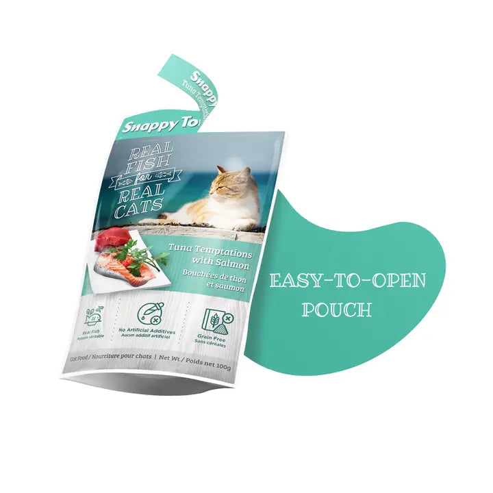 Snappy Tom Naturals® - Tuna Temptations with Salmon 3.5 oz