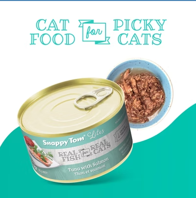 Snappy Tom Lites Tuna with Salmon 3oz
